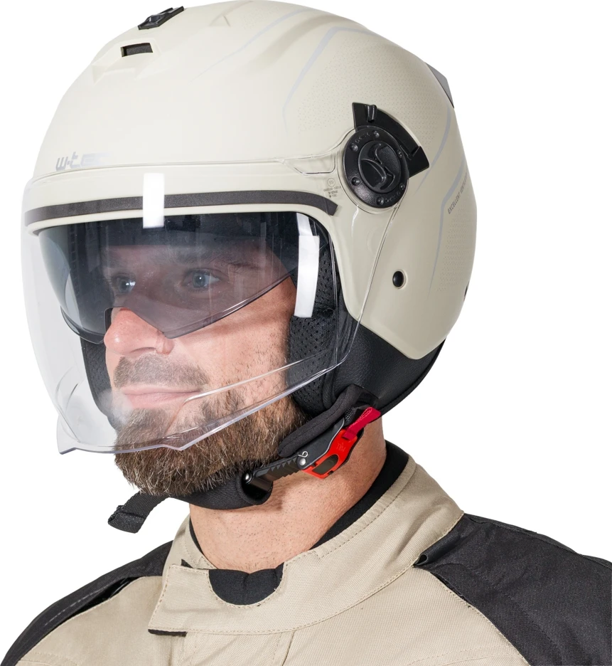 Open-Face Motorcycle Helmet W-TEC Besalu