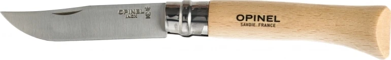 Opinel Nerūdijančio plieno peilis Nr.10 buko rankena