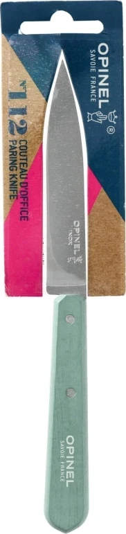Opinel 112 Paring Knife light žalias.