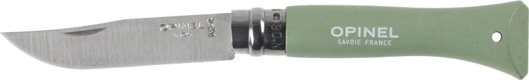 Opinel Colorama 06 inox peilis su dirželiu, šalavijo spalvos