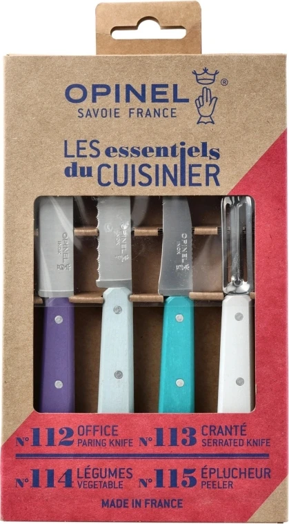 Opinel Essentials Art Deco Peilis Set