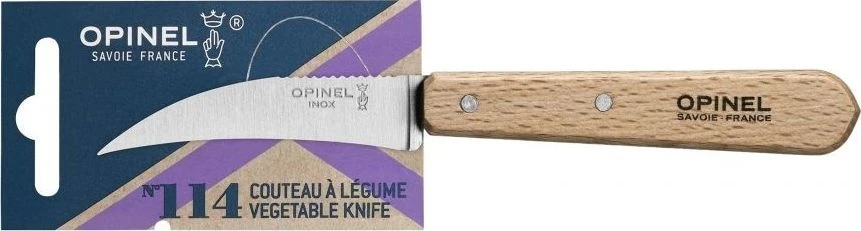 Opinel Natural 114 virtuvinis peilis daržovėms