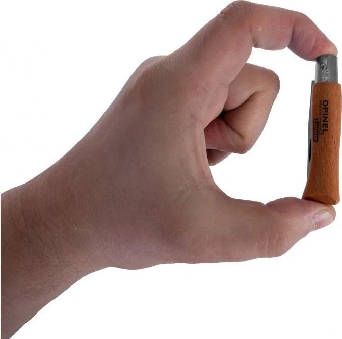 Peilis Opinel 4 anglinis plienas, bukas