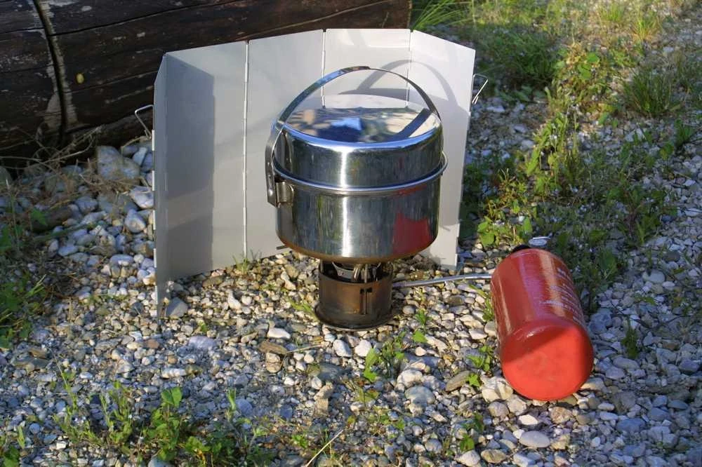 Origin Outdoors "BasicNature" sulankstomas Alu priekinis stiklas