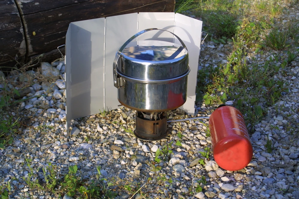 Origin Outdoors "BasicNature" sulankstomas Alu priekinis stiklas