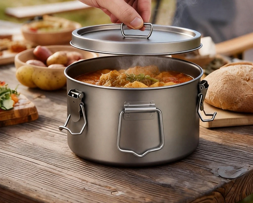 Origin Outdoors Camping Pot 'Titanium'