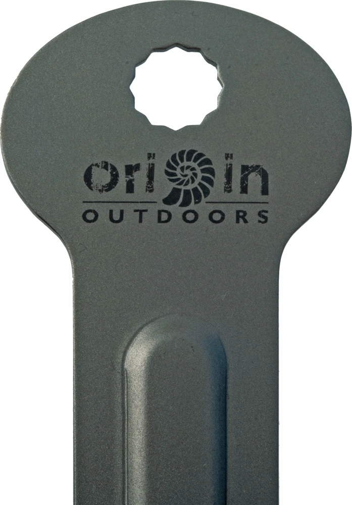Origin Outdoors titaninis šaukštašakis „Titanium“ ilgas