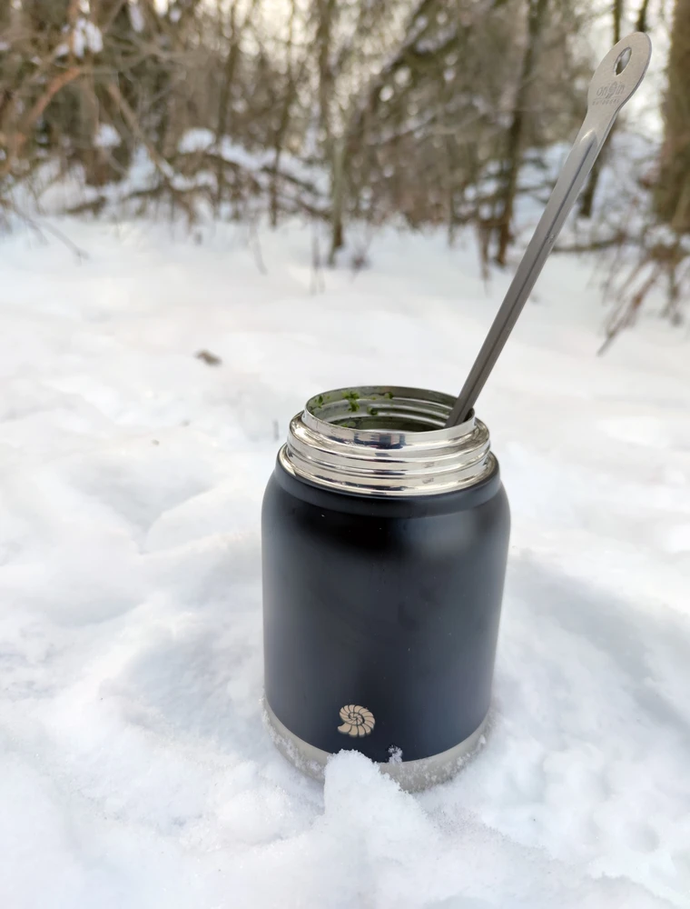 Origin Outdoors titaninis šaukštašakis „Titanium“ ilgas
