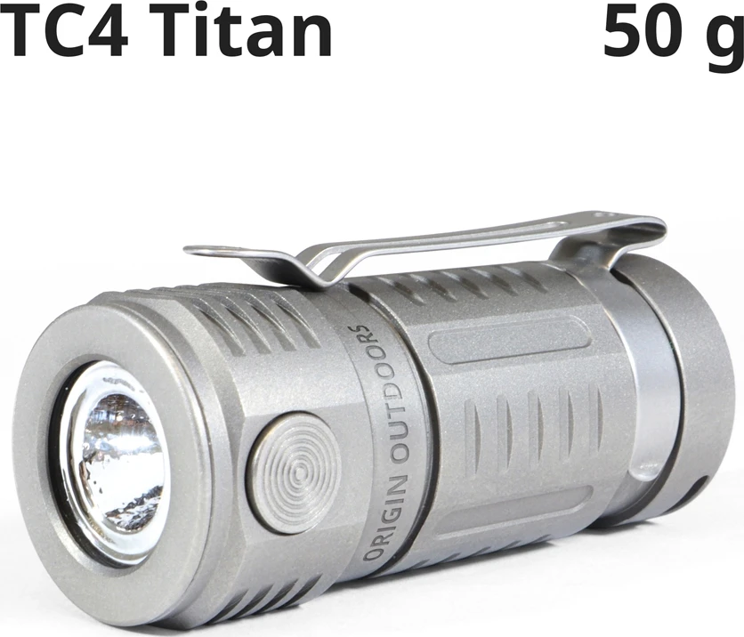 Origin Outdoors LED kišeninis žibintuvėlis „Titan“