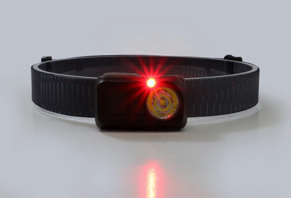 Origin Outdoors LED žibintuvėlis ant galvos „LumaLite“