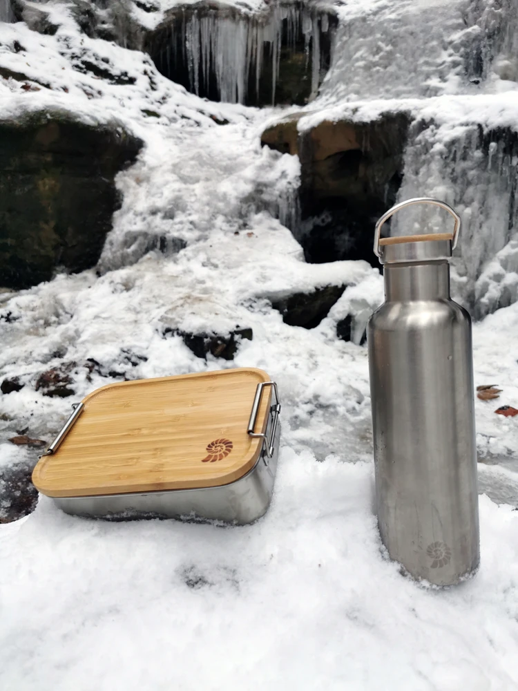 Origin Outdoors priešpiečių dėžutė „Bamboo-Clip"