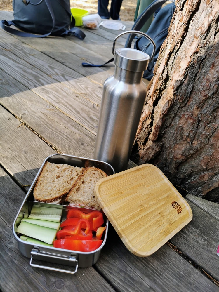 Origin Outdoors priešpiečių dėžutė „Bamboo-Clip"
