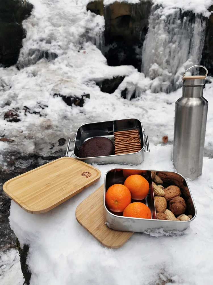 Origin Outdoors priešpiečių dėžutė „Bamboo-Clip"