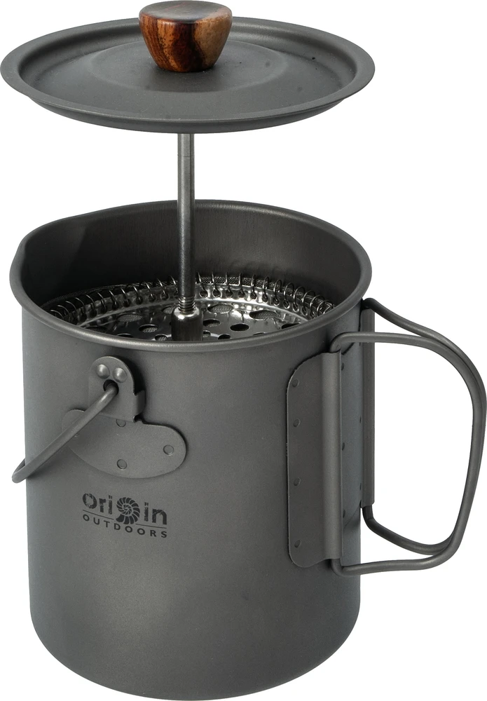 Origin Outdoors kavinukas French Press 3 in 1 „Titanium“