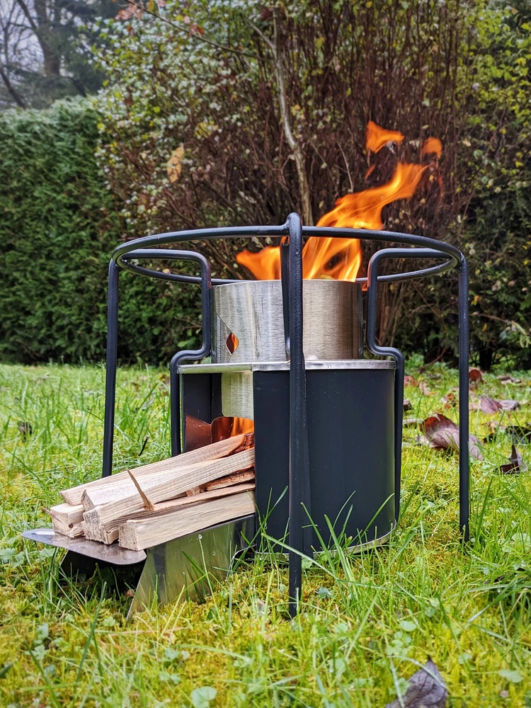 Origin Outdoors Rocket Stove „Lightweight“ raketinė viryklė