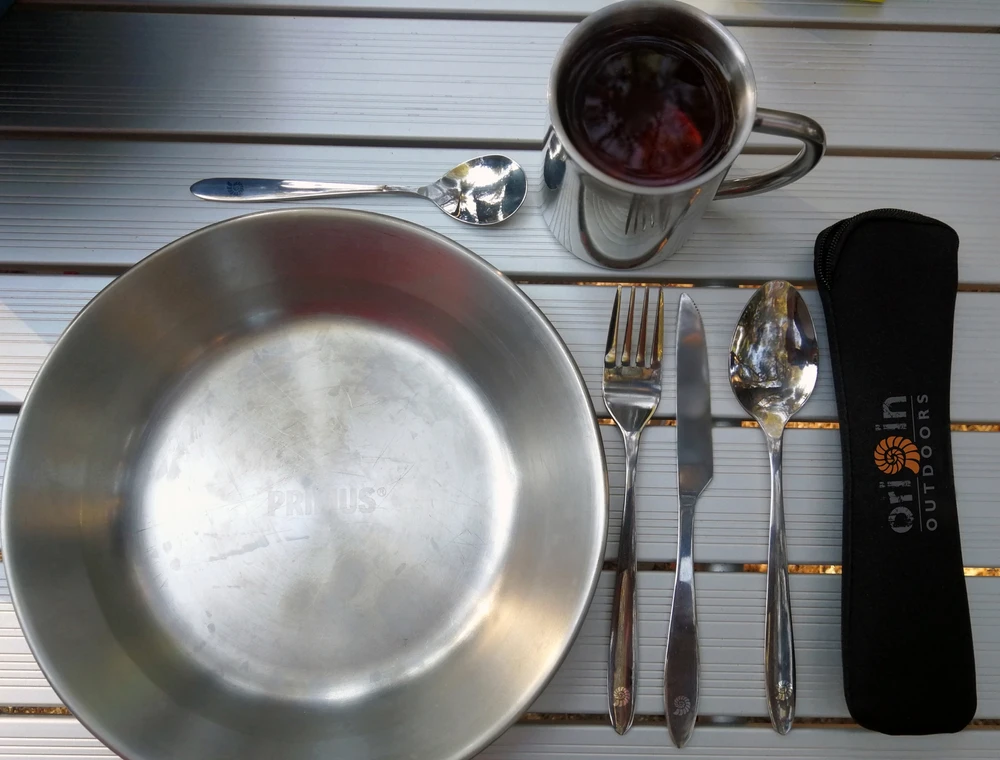 Origin Outdoors stalo įrankių rinkinys Biwak 'Dinner'