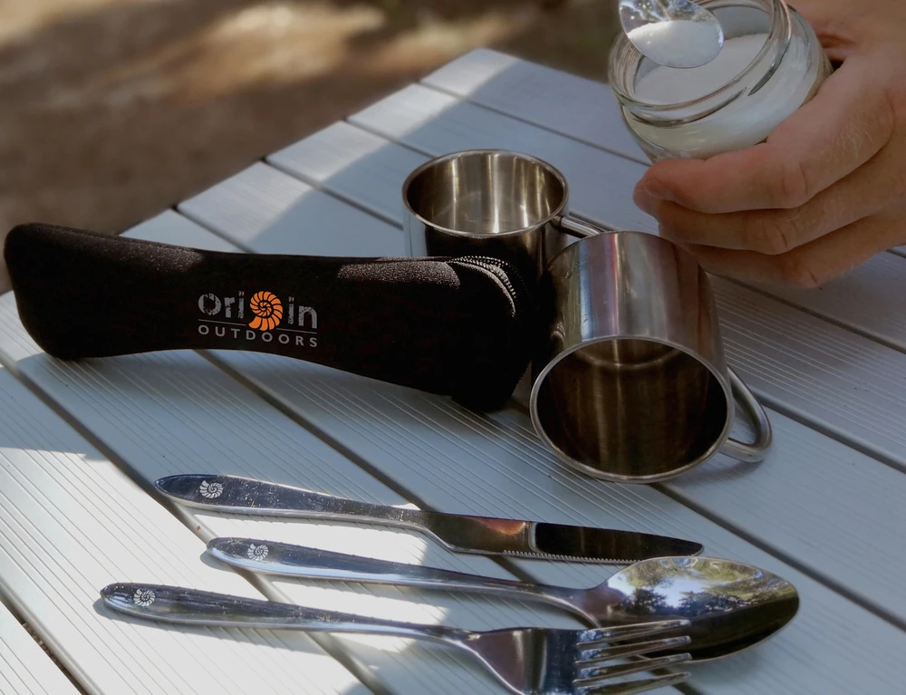 Origin Outdoors stalo įrankių rinkinys Biwak 'Dinner'