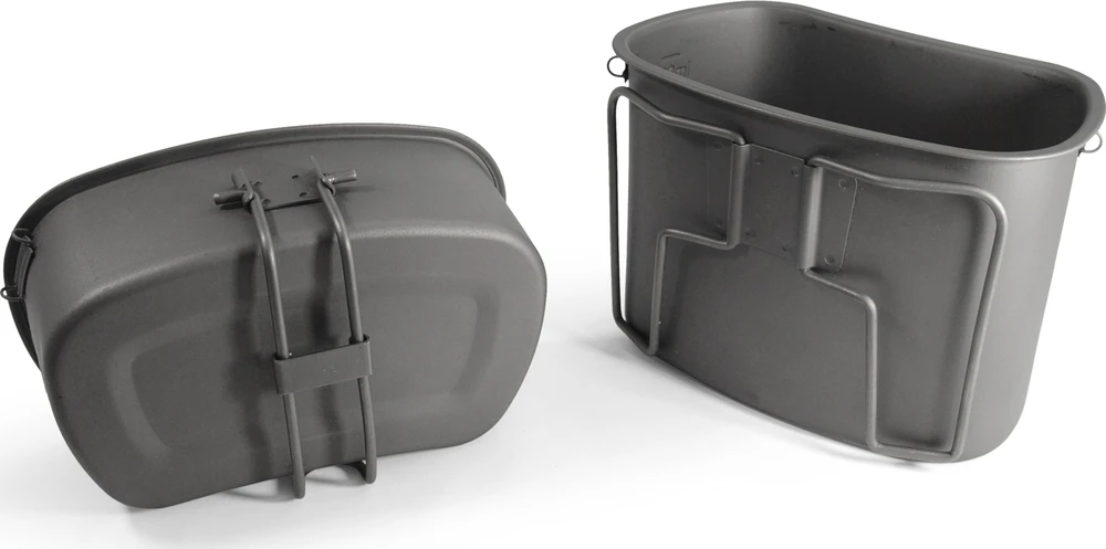 Origin Outdoors stovyklavimo puodų rinkinys „Titanium“