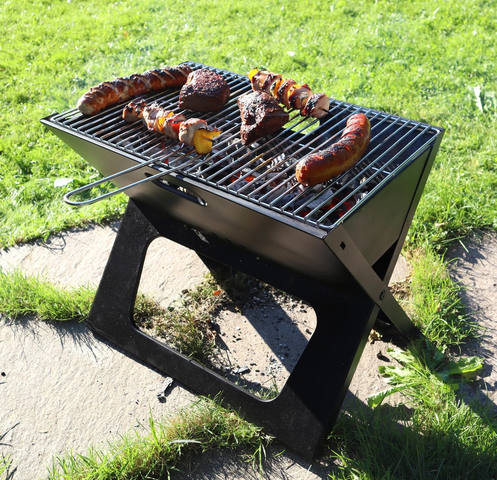 Origin Outdoors sulankstomas grilis „BBQ"
