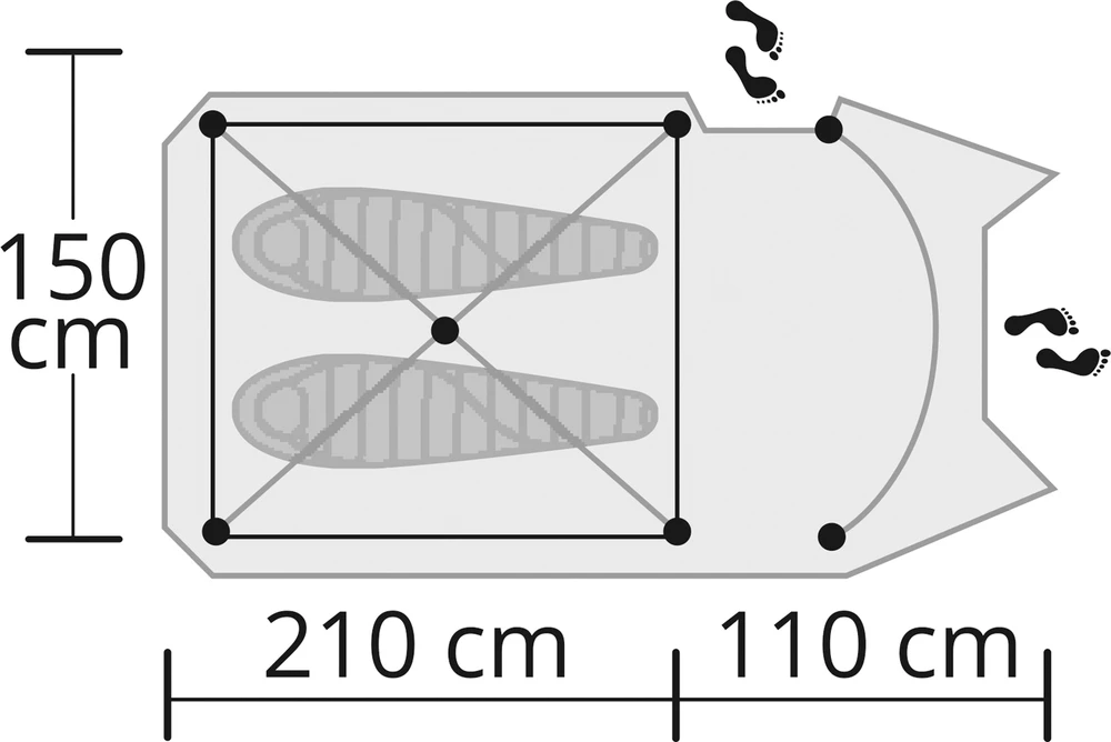 Origin Outdoors Tent 'Hyggelig'