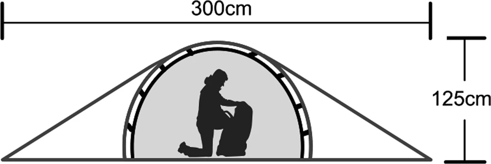 Origin Outdoors Tent 'Snugly'