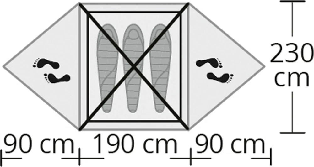 Origin Outdoors Tent 'Snugly'