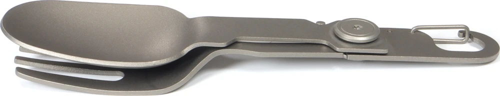Origin Outdoors titaninė turistinė šakutė-šaukštas Spork Compact