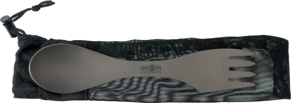 Origin Outdoors stalo įrankiai iš titano Spork