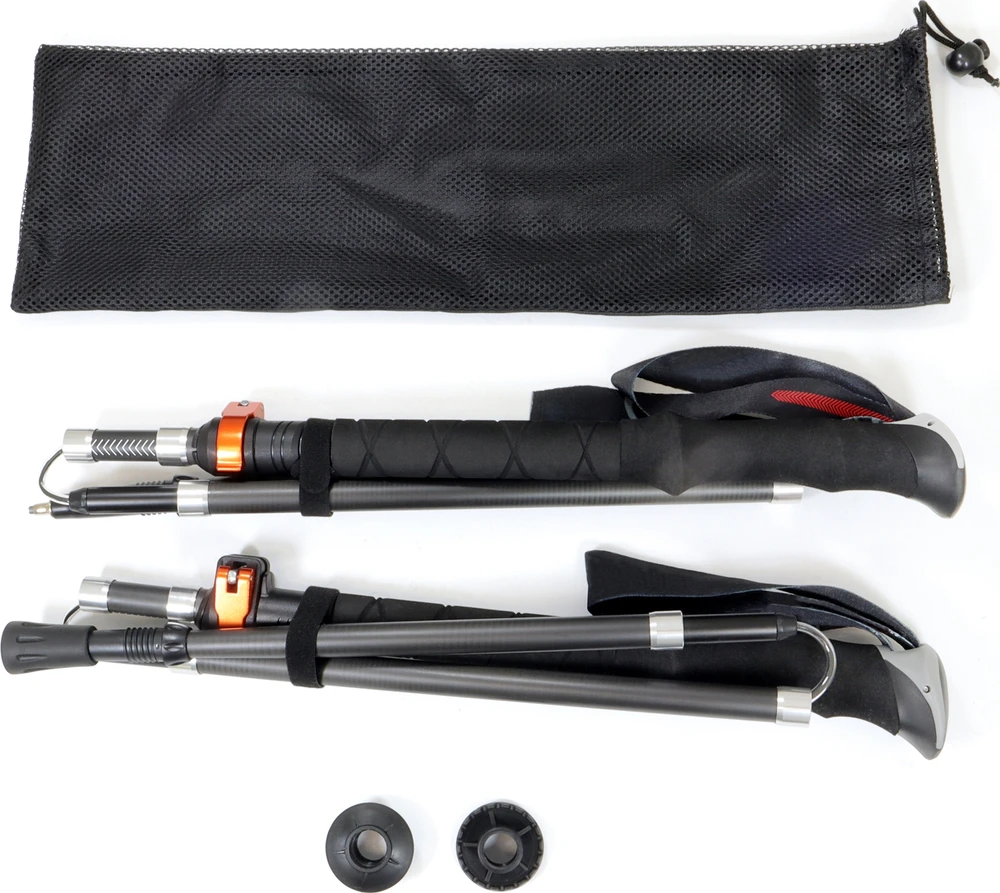 Origin Outdoors trekingo lazdos „Carbon"