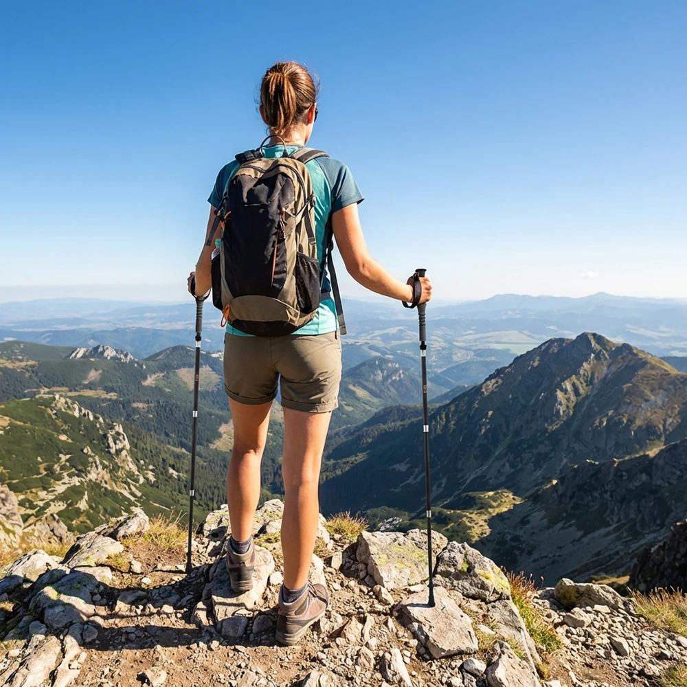 Origin Outdoors Trekking Poles Carbon 'Feather'