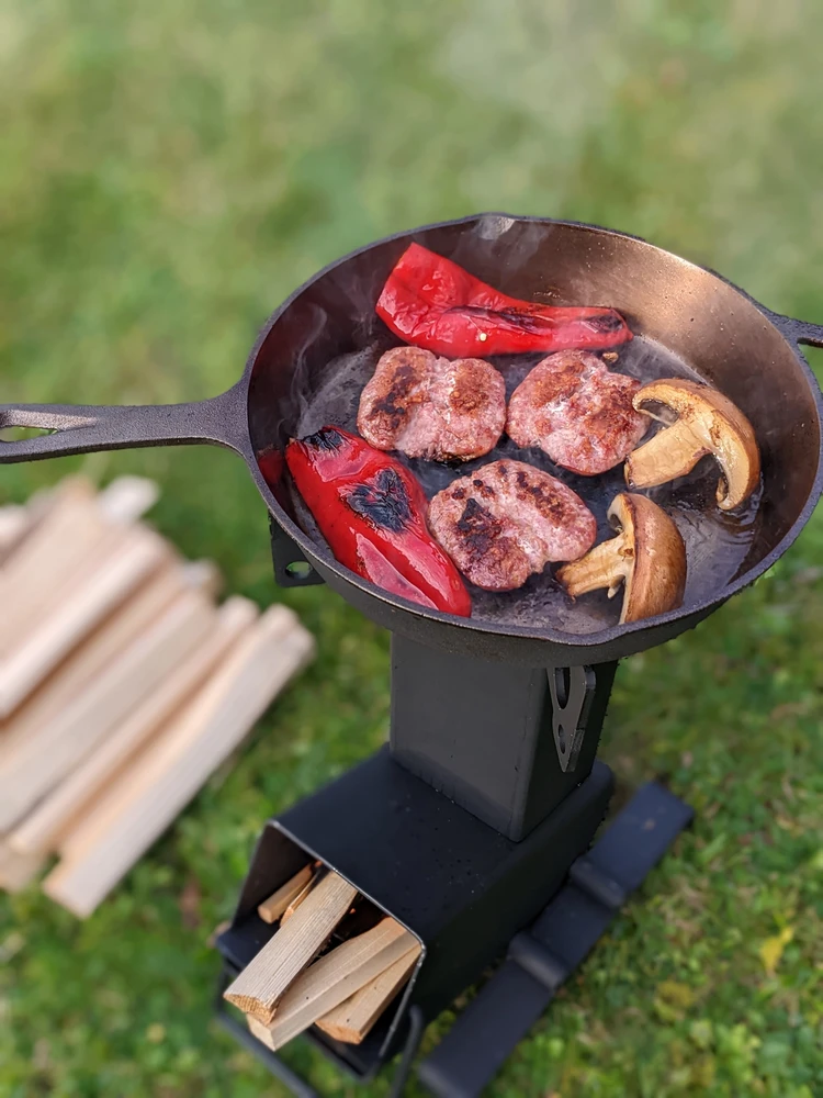 Keptuvė Origin Outdoors Fire Skillet Polished