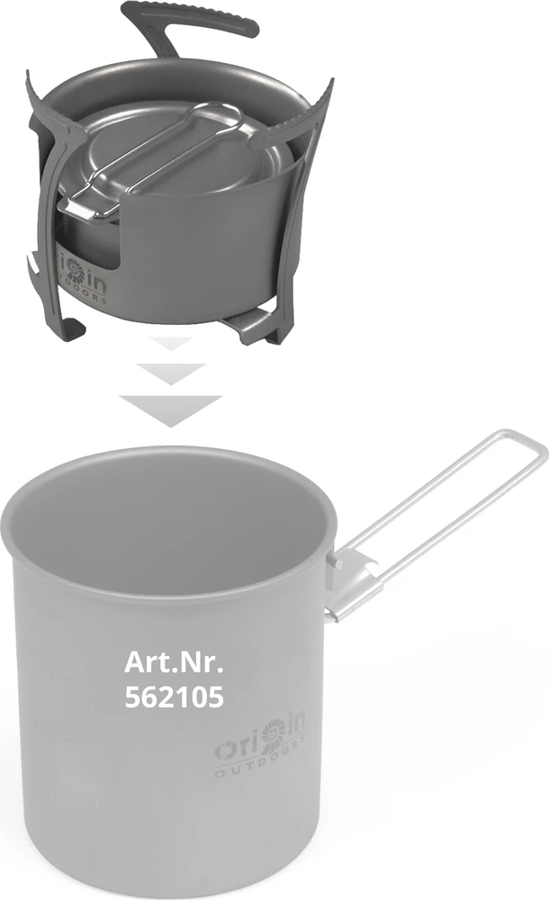 Origin Outdoors viryklių komplektas „Titanium"