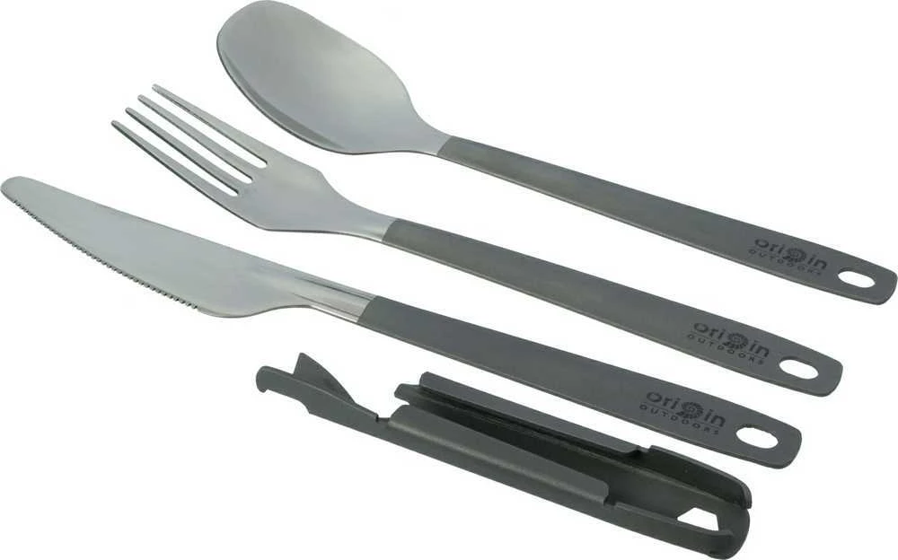 Origin Outdoors Vokietijos armijos stalo įrankiai „Titanium“