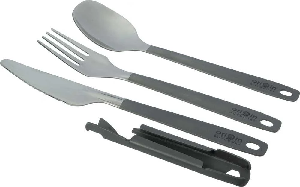 Origin Outdoors Vokietijos armijos stalo įrankiai „Titanium“