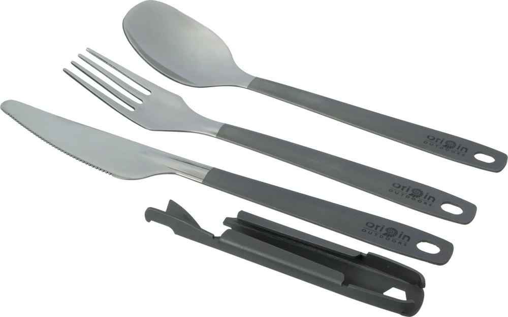 Origin Outdoors Vokietijos armijos stalo įrankiai „Titanium“