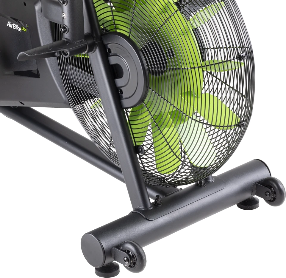 Dviratis treniruoklis su oro pasipriešinimu inSPORTline Airbike Lite (iki 135kg, smagr. 4.6kg)