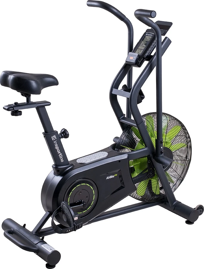 Dviratis treniruoklis su oro pasipriešinimu inSPORTline Airbike Lite (iki 135kg, smagr. 4.6kg)