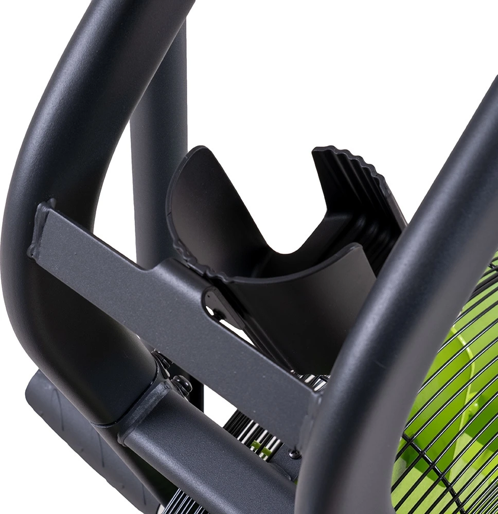 Dviratis treniruoklis su oro pasipriešinimu inSPORTline Airbike Lite (iki 135kg, smagr. 4.6kg)