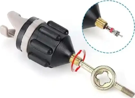 Paddle Board Valve Adapteris inSPORTline w/ Key