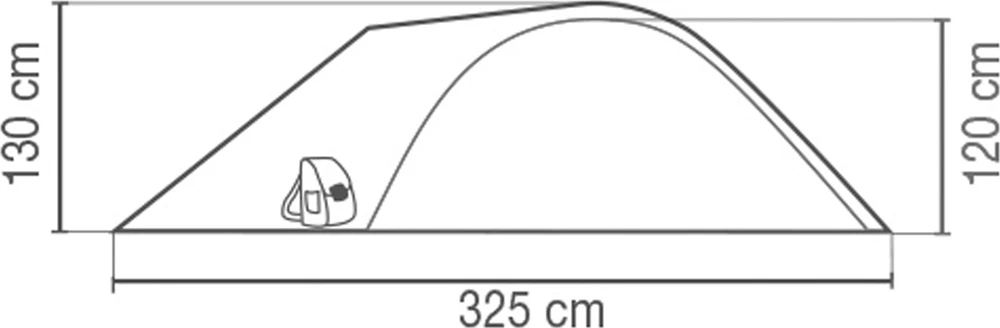Palapinė Coleman Darwin Plus, 3 asmenų