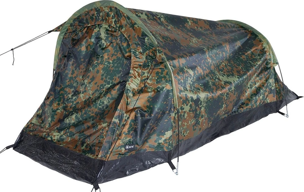 Tunelinė palapinė MFH Schwarzenberg – BW Camo, 1 asmeniui