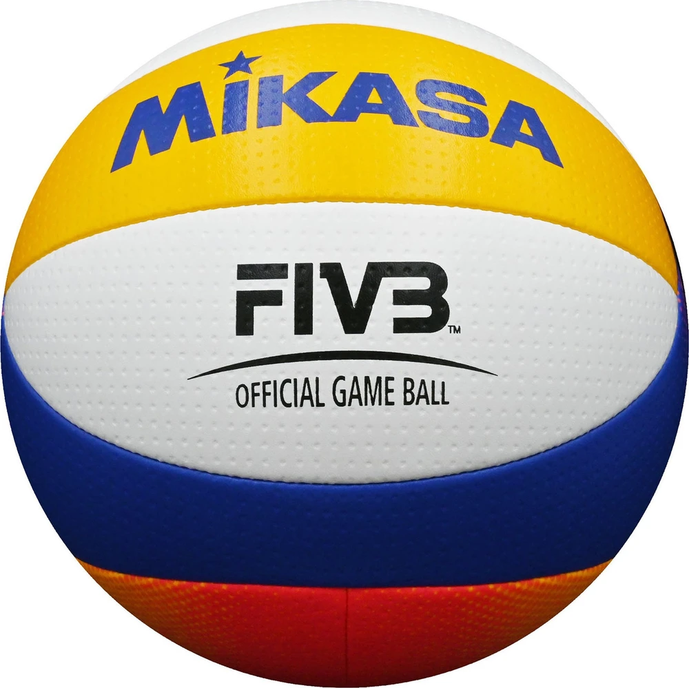 MIKASA BV550C-WYBR Paplūdimio tinklinio kamuolys Beach Pro, Dydis: 5