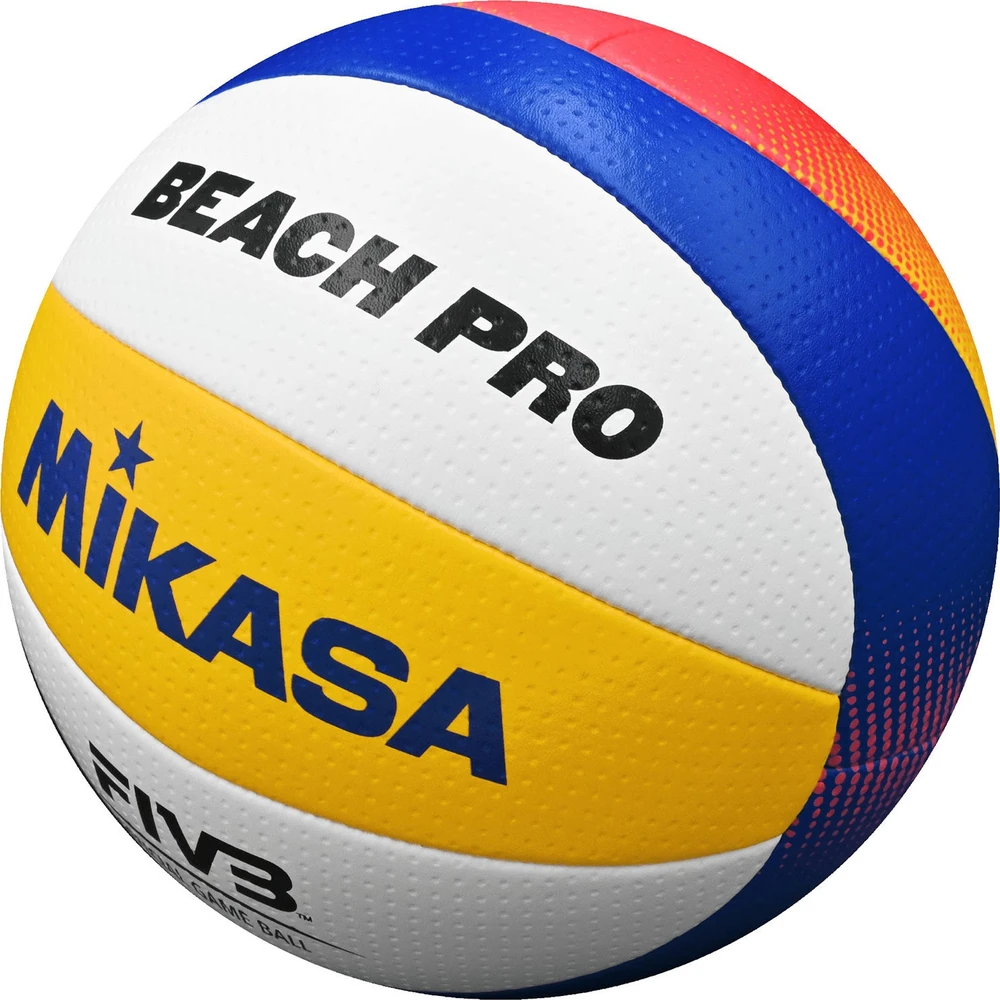 MIKASA BV550C-WYBR Paplūdimio tinklinio kamuolys Beach Pro, Dydis: 5