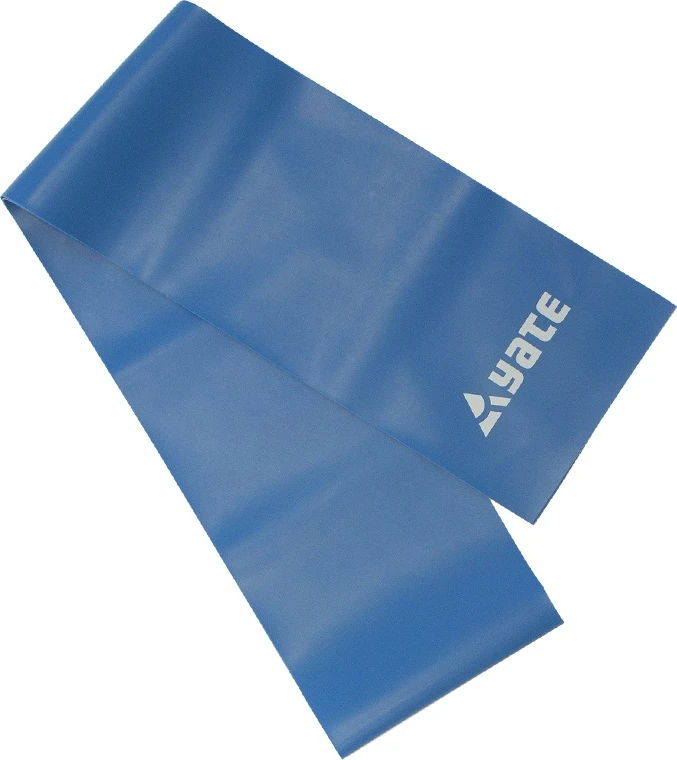 Pasipriešinimo guma Yate, 200x12 cm – ypač kieta, mėlyna