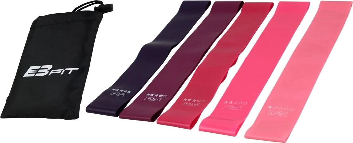 Enero Pasipriešinimo juostų rinkinys 5in1 EB Fit
