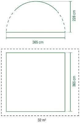 Pavėsinė Coleman Event Shelter Pro L, 3.65x3.65m