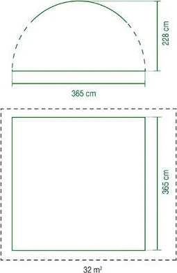 Pavėsinė Coleman Event Shelter Pro L, 3.65x3.65m