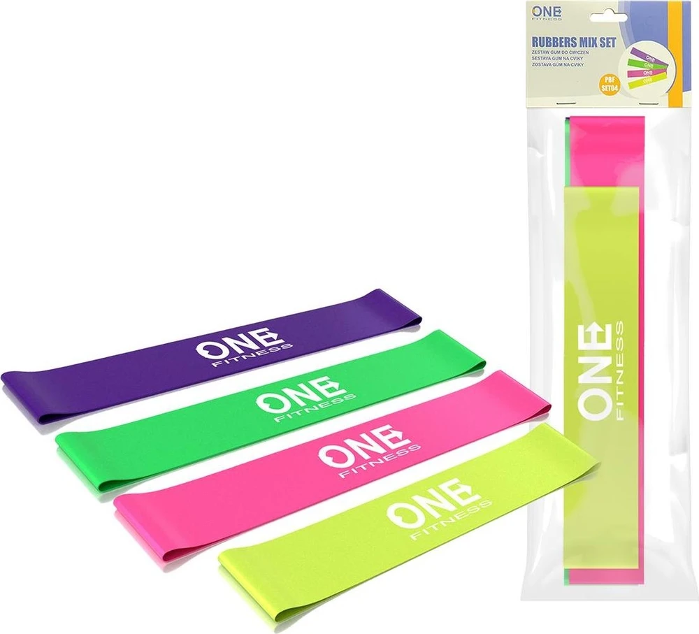 Treniruočių juosta One Fitness PBF Set04 Slim