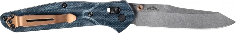 Peilis Benchmade 940-04 Osborne, Mėlyna Denim Micarta