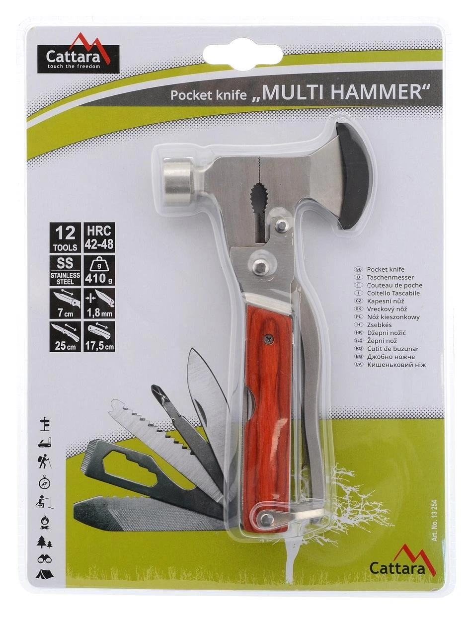 Peilis Cattara Multi Hammer 18 cm